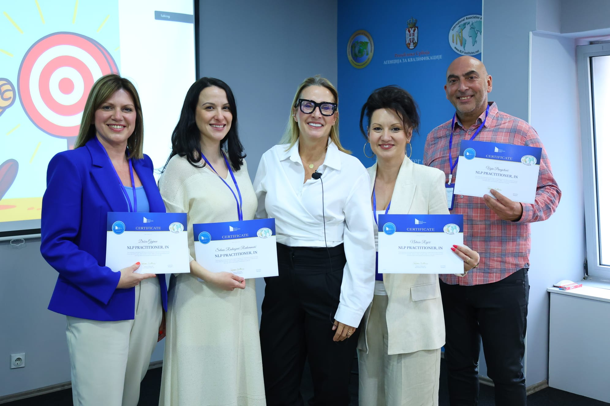 Dušica Gajinov na NLP obuci — Power of Communication Institute (PCI)